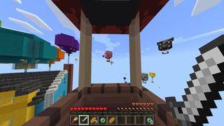Screenshot of the Minecraft Bedrock Marketplace product Balloon Skyblock created by Mine-North.