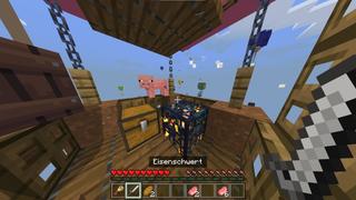 Screenshot of the Minecraft Bedrock Marketplace product Balloon Skyblock created by Mine-North.