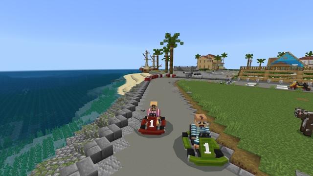 Screenshot of the Minecraft Bedrock Marketplace product Be a Baby! created by Mine-North.