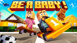 Thumbnail of the Minecraft Bedrock Marketplace product Be a Baby! created by Mine-North.