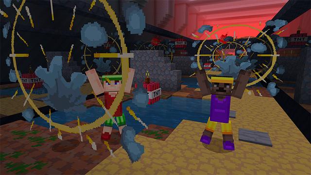 Screenshot of the Minecraft Bedrock Marketplace product Beastial Games! created by Mine-North.
