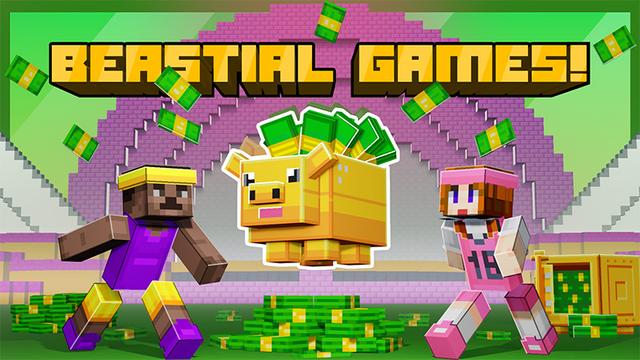 Thumbnail of the Minecraft Bedrock Marketplace product Beastial Games! created by Mine-North.