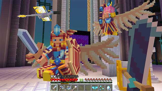 Screenshot of the Minecraft Bedrock Marketplace product Better Clouds created by Mine-North.