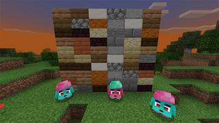 Screenshot of the Minecraft Bedrock Marketplace product Better Slabs created by Mine-North.