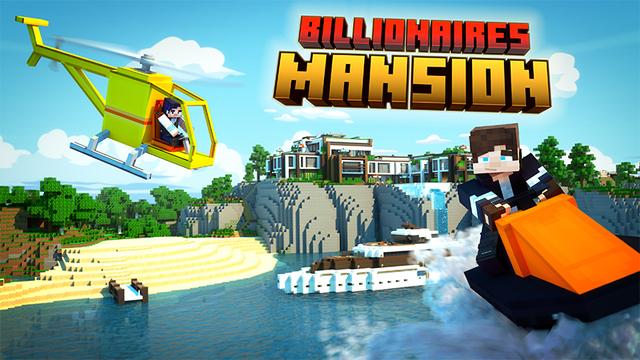 Thumbnail of the Minecraft Bedrock Marketplace product Mansão dos Bilionários created by Mine-North.