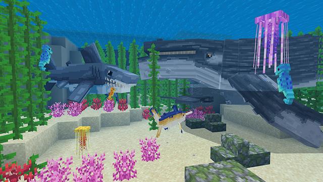 Screenshot of the Minecraft Bedrock Marketplace product Billionare Island created by Mine-North.