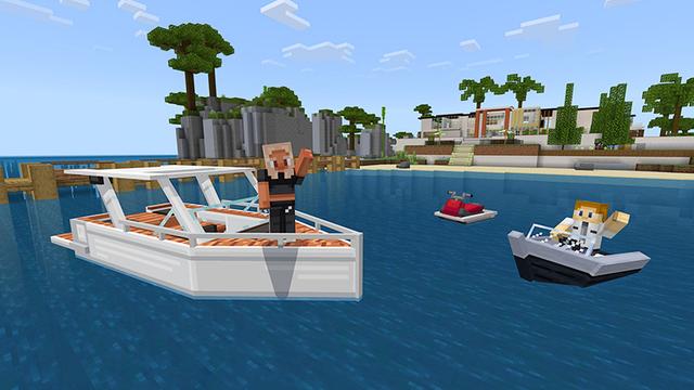 Screenshot of the Minecraft Bedrock Marketplace product Billionare Island created by Mine-North.