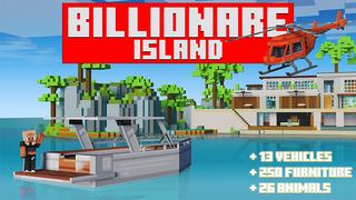 Thumbnail of the Minecraft Bedrock Marketplace product Billionare Island created by Mine-North.