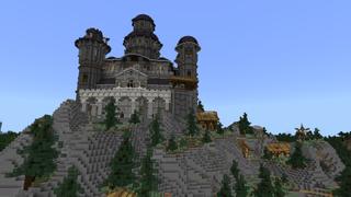 Screenshot of the Minecraft Bedrock Marketplace product Blackstone Castle created by Mine-North.