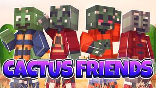 Thumbnail of the Minecraft Bedrock Marketplace product Cactus Friends created by Mine-North.