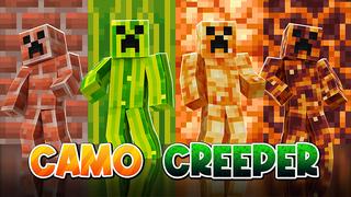 Thumbnail of the Minecraft Bedrock Marketplace product Camo Creepers created by Mine-North.