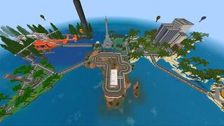 Screenshot of the Minecraft Bedrock Marketplace product Car World created by Mine-North.