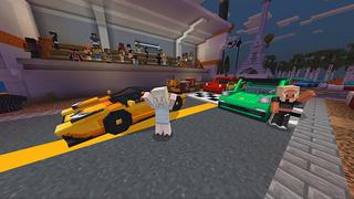 Screenshot of the Minecraft Bedrock Marketplace product Car World created by Mine-North.