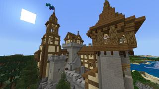Screenshot of the Minecraft Bedrock Marketplace product Castle-Clash created by Mine-North.