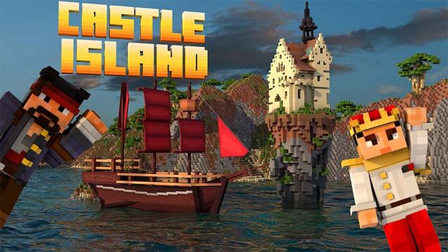Thumbnail of the Minecraft Bedrock Marketplace product Castle Island created by Mine-North.