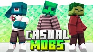 Thumbnail of the Minecraft Bedrock Marketplace product Casual Mobs created by Mine-North.