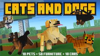 Thumbnail of the Minecraft Bedrock Marketplace product Cats and Dogs created by Mine-North.