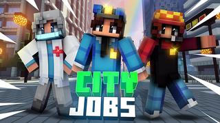 Thumbnail of the Minecraft Bedrock Marketplace product City Jobs created by Mine-North.