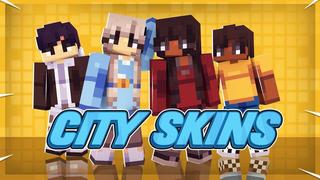 Thumbnail of the Minecraft Bedrock Marketplace product City Skins created by Mine-North.