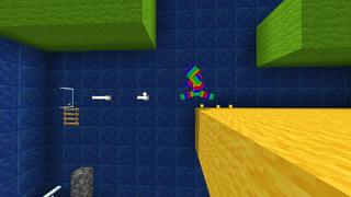 Screenshot of the Minecraft Bedrock Marketplace product Color Jump created by Mine-North.