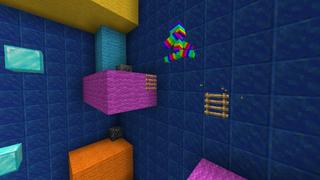 Screenshot of the Minecraft Bedrock Marketplace product Color Jump created by Mine-North.