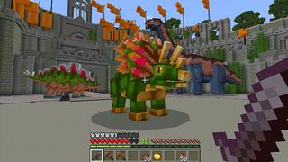 Screenshot of the Minecraft Bedrock Marketplace product Craftable Dinosaurs created by Mine-North.