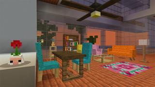 Screenshot of the Minecraft Bedrock Marketplace product Craftable Furniture Island created by Mine-North.