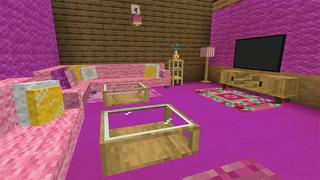 Screenshot of the Minecraft Bedrock Marketplace product Craftable Furniture Island created by Mine-North.