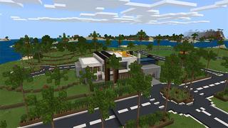 Screenshot of the Minecraft Bedrock Marketplace product Craftable Villa created by Mine-North.
