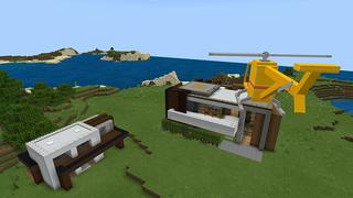 Screenshot of the Minecraft Bedrock Marketplace product Craftable Villa created by Mine-North.