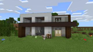 Screenshot of the Minecraft Bedrock Marketplace product Craftable Villa created by Mine-North.