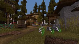 Screenshot of the Minecraft Bedrock Marketplace product Craftable Village created by Mine-North.