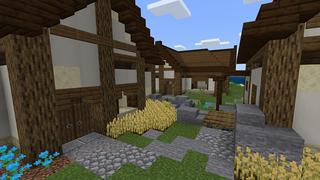 Screenshot of the Minecraft Bedrock Marketplace product Craftable Village created by Mine-North.
