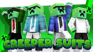 Thumbnail of the Minecraft Bedrock Marketplace product Creeper Suits created by Mine-North.