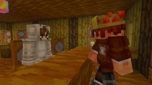 Screenshot of the Minecraft Bedrock Marketplace product Cute Craft Texture Pack created by Mine-North.