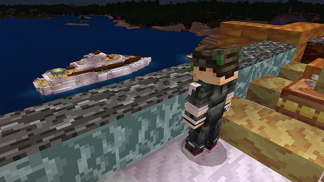 Screenshot of the Minecraft Bedrock Marketplace product Cute Craft Texture Pack created by Mine-North.