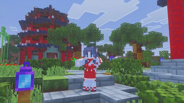 Screenshot of the Minecraft Bedrock Marketplace product Cute Craft Texture Pack created by Mine-North.