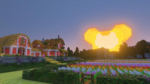 Screenshot of the Minecraft Bedrock Marketplace product Cute Craft Texture Pack created by Mine-North.