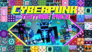 Thumbnail of the Minecraft Bedrock Marketplace product Cyberpunk Texture Pack created by Mine-North.