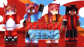 Thumbnail of the Minecraft Bedrock Marketplace product Demon Teens created by Mine-North.