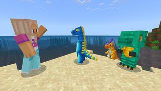 Screenshot of the Minecraft Bedrock Marketplace product Dinosaur Town created by Mine-North.