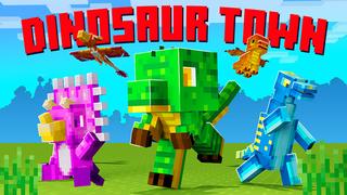 Thumbnail of the Minecraft Bedrock Marketplace product Dinosaur Town created by Mine-North.