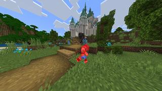 Screenshot of the Minecraft Bedrock Marketplace product Don’t touch the Blue! created by Mine-North.