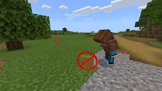 Screenshot of the Minecraft Bedrock Marketplace product Don't touch the color green! created by Mine-North.