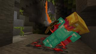 Screenshot of the Minecraft Bedrock Marketplace product Don’t touch the color red! created by Mine-North.