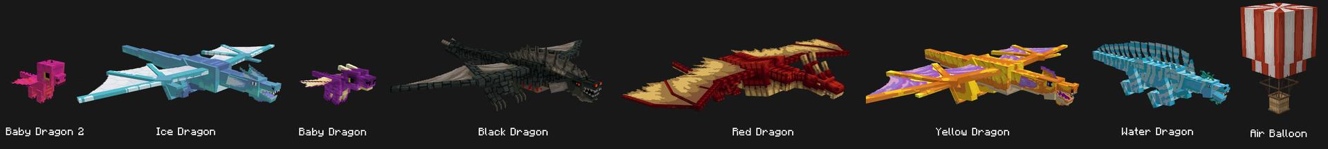 Panorama of the Minecraft Bedrock Marketplace product Dragon SkyBlock created by Mine-North.