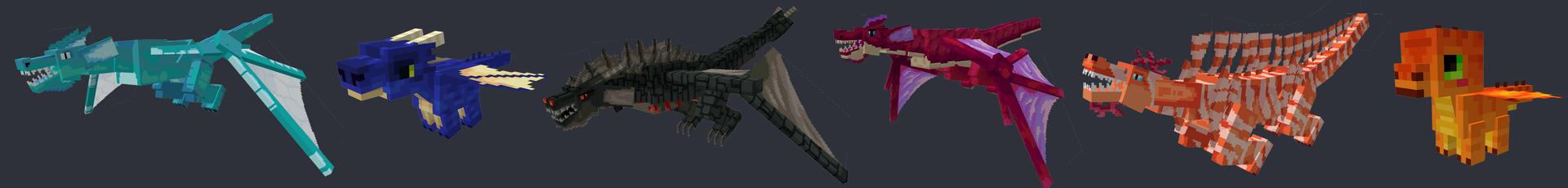 Panorama of the Minecraft Bedrock Marketplace product Dragon World created by Mine-North.