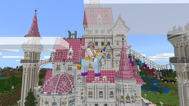 Screenshot of the Minecraft Bedrock Marketplace product Dream Castle created by Mine-North.