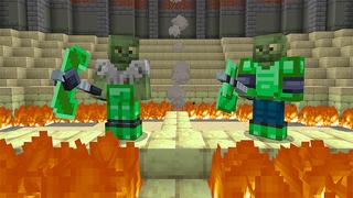 Screenshot of the Minecraft Bedrock Marketplace product Emerald Tools created by Mine-North.