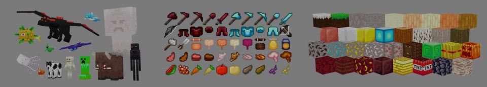 Panorama of the Minecraft Bedrock Marketplace product Enchanted Texture Pack created by Mine-North.